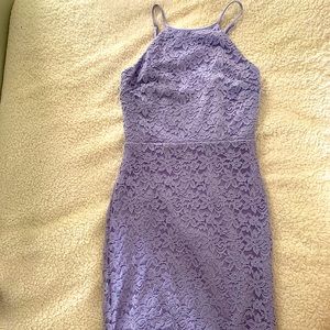 Lulus Lavender MIDI Dress